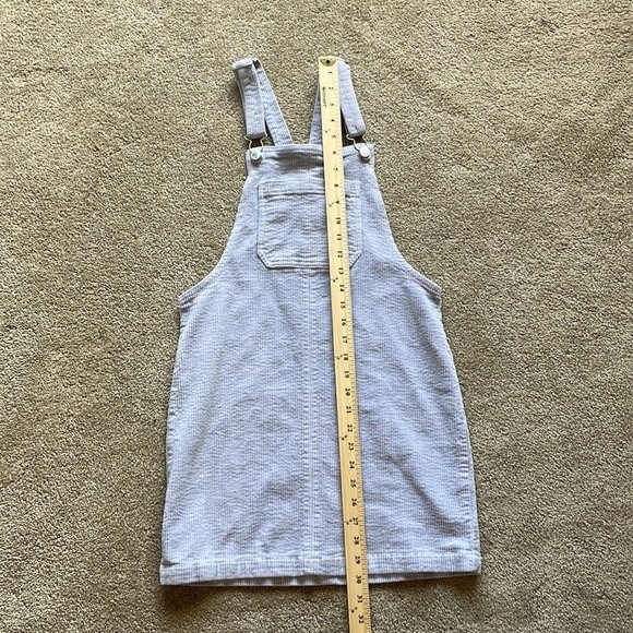 Lavender Corduroy Overall Dress Pinafore - Picture 3 of 6